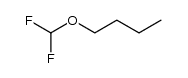 butyl-difluoromethyl ether结构式