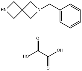 2-Benzyl-2,6-diazaspiro[3.3]heptane hemioxalate structure