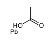 λ2-Plumbane-acetic acid (1:1) Structure