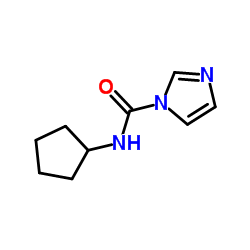 N-Cyclopentyl-1H-imidazole-1-carboxamide结构式