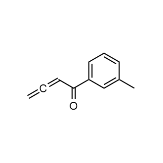 1-(3-甲基苯基)-2,3-丁二烯-1-酮结构式