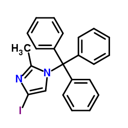 2-methyl-4-iodo-1-tritylimidazole picture