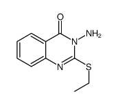 3-amino-2-ethylsulfanylquinazolin-4-one Structure