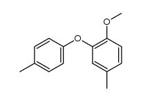 4-methoxy-3-p-tolyloxy-toluene Structure