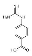 4-胍基苯甲酸结构式