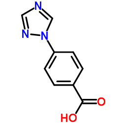 4-(1,2,4-三唑-1-基)苯甲酸结构式
