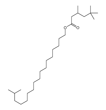 16-methylheptadecyl 3,5,5-trimethylhexanoate结构式