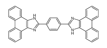 1,4-DI(1H-PHENANTHRO[9,10-D]IMIDAZOL-2-YL)BENZENE structure