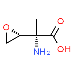 Oxiraneacetic acid, alpha-amino-alpha-methyl-, (R*,S*)- (9CI)结构式