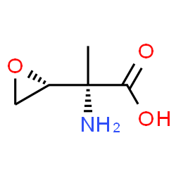 Oxiraneacetic acid, alpha-amino-alpha-methyl-, (R*,S*)- (9CI) Structure