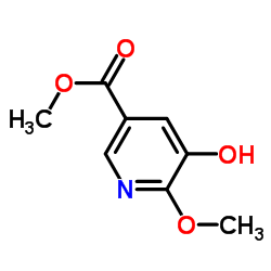 Methyl 5-hydroxy-6-methoxynicotinate Structure