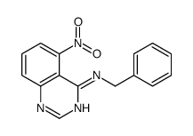 N-benzyl-5-nitroquinazolin-4-amine Structure