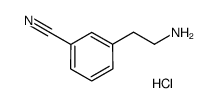 3-(2-Aminoethyl)-Benzonitrile Hydrochloride Structure