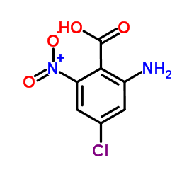 2-Amino-4-chloro-6-nitrobenzoic acid Structure