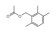 acetic acid-(2,3,6-trimethyl-benzyl ester)结构式