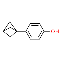 4-(双环[1.1.1]戊烷-1-基)苯酚结构式