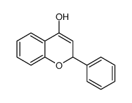 2-phenyl-2H-chromen-4-ol Structure