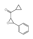 Methanone,cyclopropyl(3-phenyl-2-oxiranyl)- Structure