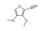 2-Furancarbonitrile,3,4-dimethoxy-(9CI) Structure
