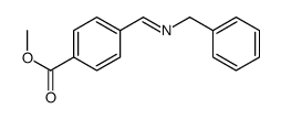 methyl 4-(benzyliminomethyl)benzoate Structure