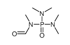 Formamide, N-(bis(dimethylamino)phosphinyl)-N-methyl- Structure