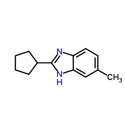 1H-Benzimidazole,2-cyclopentyl-5-methyl-(9CI) picture
