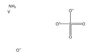 AMMONIUM VANADIUM (III) SULFATE结构式