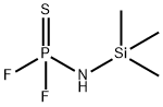 (Trimethylsilylamino)difluorophosphine sulfide结构式