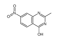 2-METHYL-7-NITROQUINAZOLIN-4-OL Structure