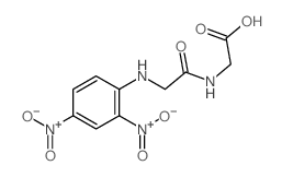 Glycine,N-[N-(2,4-dinitrophenyl)glycyl]- (6CI,7CI,8CI,9CI) Structure