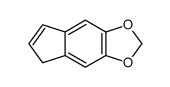 5H-cyclopenta[f][1,3]benzodioxole结构式