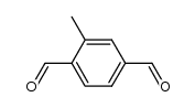 2-Methyl-1,4-benzenedicarbaldehyde structure