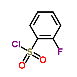 2-Fluorobenzenesulfonyl chloride Structure