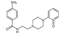 4-amino-N-[2-[4-(1-oxidopyridin-1-ium-2-yl)piperazin-1-yl]ethyl]benzamide Structure