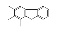 1,2,3-trimethyl-9H-fluorene结构式