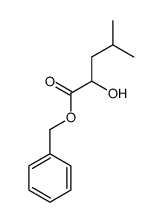 benzyl 2-hydroxy-4-methylpentanoate Structure