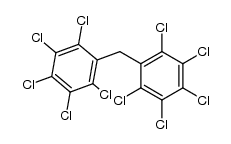 bis(pentachlorophenyl)methane Structure