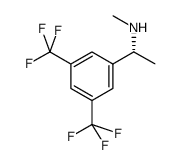 (R)-N-Methyl-1-[3,5-bis(trifluoromethyl)phenyl]ethylamine structure