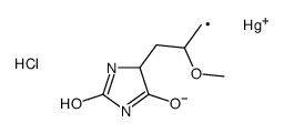 5-[3-[Chloromercurio(II)]-2-methoxypropyl]hydantoin picture