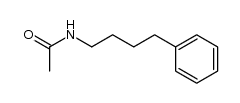 N-(4-phenylbutyl)acetamide structure