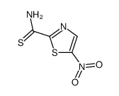 5-nitro-1,3-thiazole-2-carbothioamide结构式