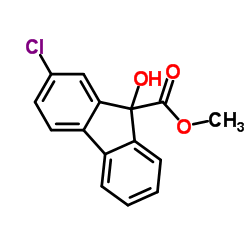 Chlorflurenol methyl ester结构式