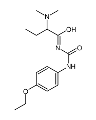 2-(dimethylamino)-N-[(4-ethoxyphenyl)carbamoyl]butanamide结构式