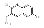 6-Bromo-2-chloro-3-ethylquinoline picture