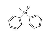 diphenyl methyl tin chloride结构式