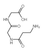 beta-Ala-gly-gly结构式