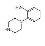 Benzenamine, 2-(3-methyl-1-piperazinyl)- (9CI) Structure