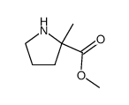 methyl-2-methyl-pyrrolidine-2-carboxylate结构式