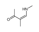 3-Buten-2-one, 3-methyl-4-(methylamino)- (7CI,9CI)结构式