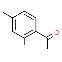 1-(2-iodo-4-methylphenyl)ethanone Structure